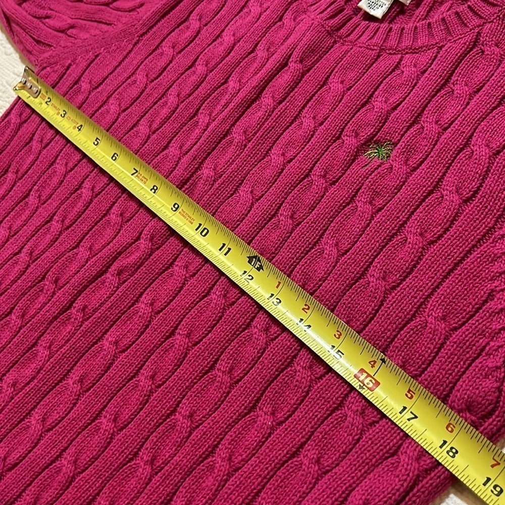 Lilly Pulitzer Cable Knit sweater. Size Small. Vintage - Picture 4 of 6